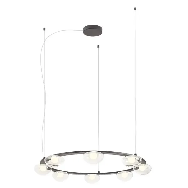 Vásárlói kedvenc Redo 01-3250 LED mennyezeti függőlámpa SINCLAIR 50W integrált LED forrás 4093lm 3000K