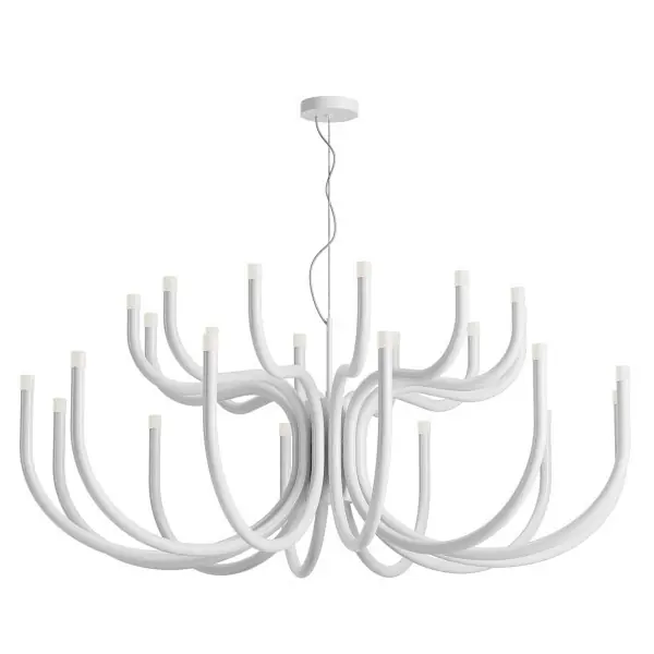 Vásárlói kedvenc Redo 01-3235 LED mennyezeti függőlámpa LUXOR 108W integrált LED forrás 8132lm 3000K