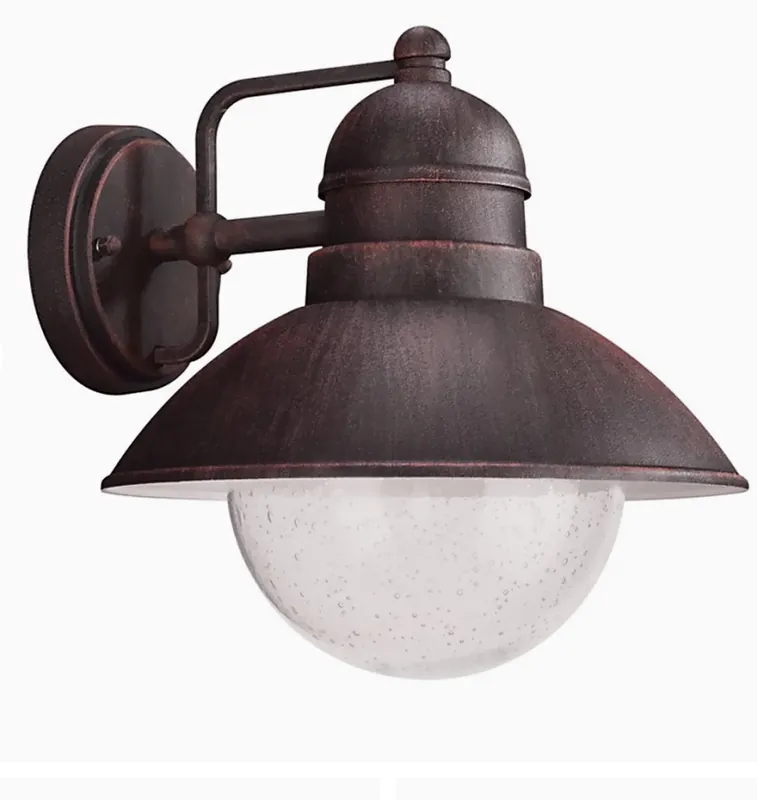 Philips Massive 17480/86/PN kültéri fali lámpa Damascus 1x60W E27 IP44 - 17237/86/10 Szezonális akció
