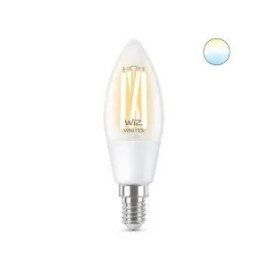 WiZ Tunable white 8718699787196 intelligens LED szénszálas izzó E14 1x4,9W 470lm 2700-6500K Szezonális akció