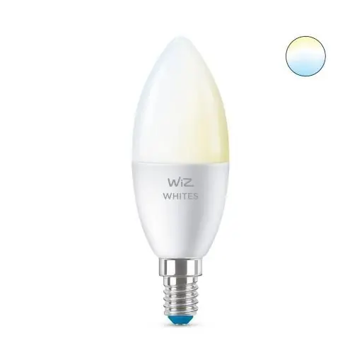 WiZ Tunable white 8718699787073 intelligens LED izzó E14 1x4,9W 470lm 2700-6500K Vedd meg most