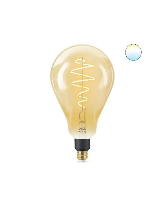 Árcsökkenés WiZ Tunable white 8718699786854 intelligens LED dizájn izzó E27 1x6,5W 390lm 2000-5000K - nagy izzó