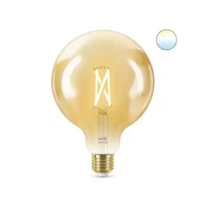WiZ Tunable white 8718699786816 intelligens LED dizájn izzó E27 1x6,7W 640lm 2000-5000K - földgömb alakú Bestseller