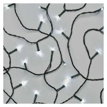 Legnépszerűbb Emos D4AC04 karácsonyi fényfüzér Classic 18m 180 LED 6W IP44 - időzítő, hideg fehér, zöld