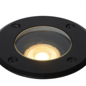 Ajánlat Lucide 11801/01/30 süllyeszthető behajtó lámpa Biltin 1x35W GU10 IP67 - fekete, kör