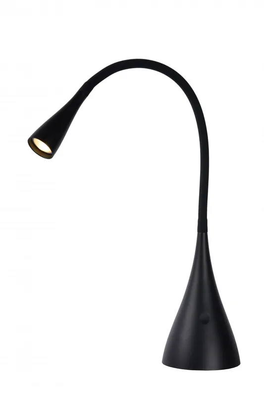 Lucide 18656/03/30 LED asztali kislámpa Zozy 1x4W 250lm 3000K - fekete, háromfázisú szabályozás Különleges ajánlat