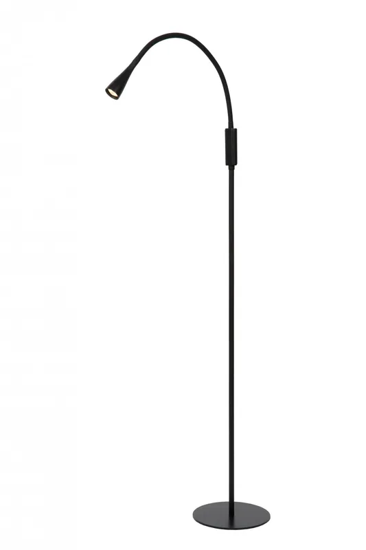 Kedvezményes ár Lucide 18756/03/30 LED álló olvasólámpa Zozy 1x4W 250 lm 3000K - fekete, állítható, szabályozható