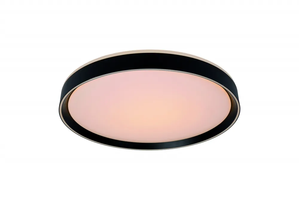 Lucide 79182/18/30 LED mennyezetre szerelhető lámpa Nuria 1x18W 1440lm 2700K - fekete, szabályozható Árengedmény