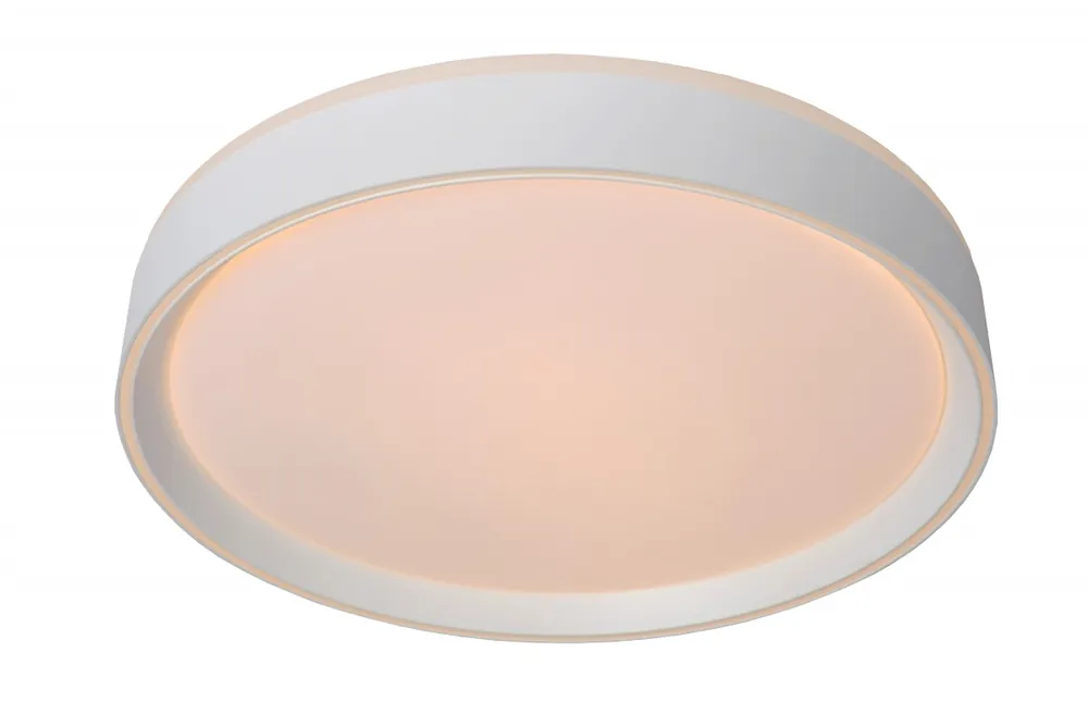 Lucide 79182/18/31 LED mennyezetre szerelhető lámpa Nuria 1x18W 1440lm 2700K - fehér, szabályozható Biztonságos fizetés