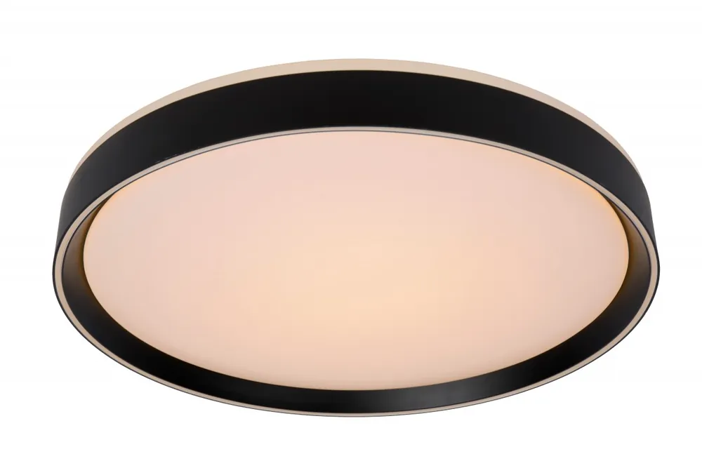 Lucide 79182/36/30 LED mennyezetre szerelhető lámpa Nuria 1x36W 2880lm 2700K - fekete, szabályozható Biztonságos vásárlás