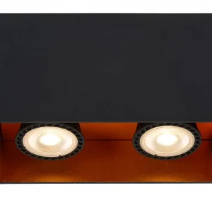 Szuper ajánlat Lucide 22966/02/30 mennyezeti spotlámpa Bido 2x50W GU10 - fekete, szabályozható