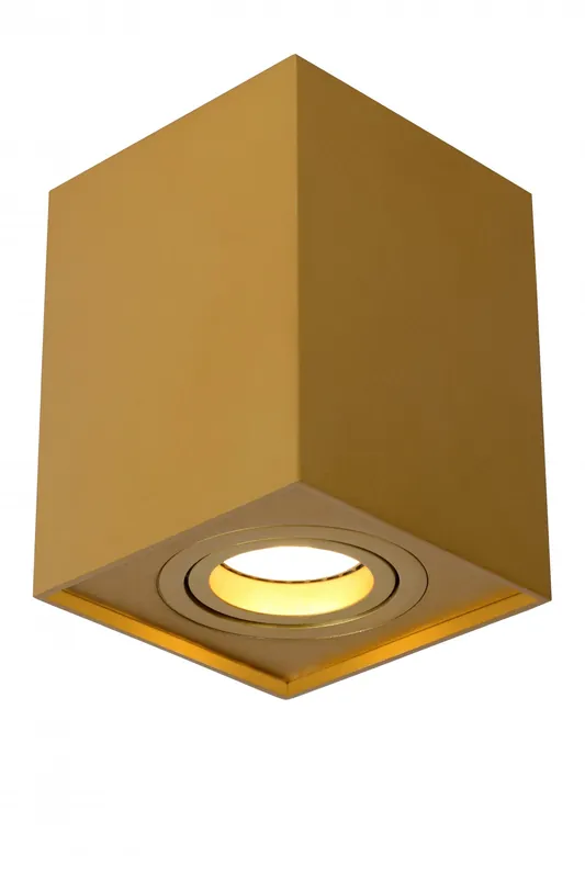 Lucide 22953/01/02 mennyezeti spotlámpa Tube 1x50W GU10 - sárgaréz, állítható, Ne maradj le