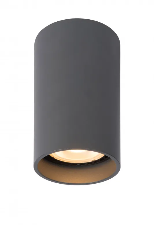 Legnépszerűbb Lucide 09915/06/36 mennyezeti spotlámpa Delto 1x5W LED GU10 320lm 2200K/3000K - az izzó a csomag tartalma, szürke, szabályozható, CCT