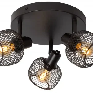 Ajánlat Lucide 77978/13/30 mennyezeti spotlámpa Maren 3x40W E14 - fekete, állítható, szabályozható