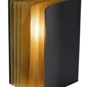 Kedvezményes ár Lucide 78596/01/30 asztali kislámpa Extravaganza livret 1x40W E14 - fekete, kábelkapcsoló