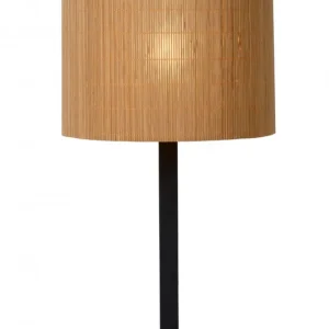 Árengedmény Lucide 03529/81/30 asztali kislámpa Magius 1x40W E27 - rattan, kábelkapcsoló