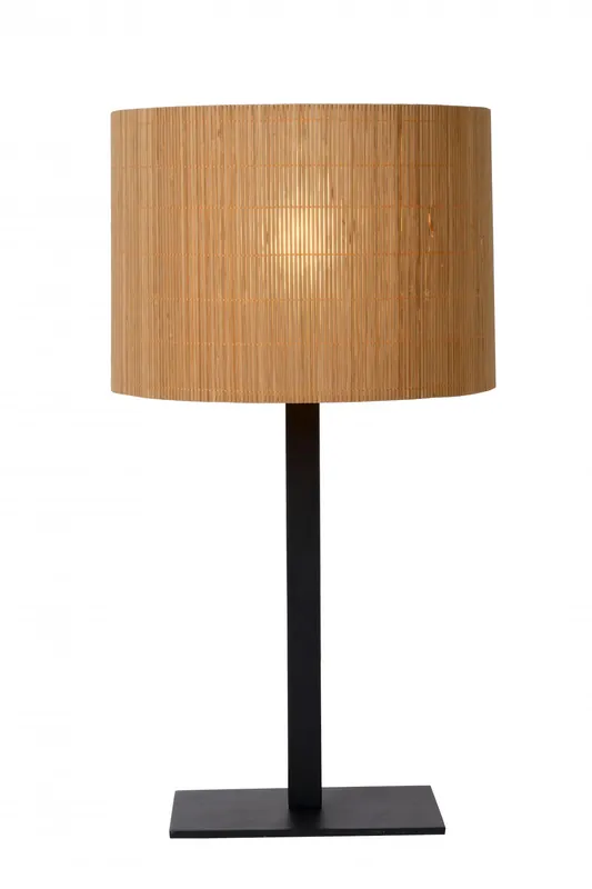 Árengedmény Lucide 03529/81/30 asztali kislámpa Magius 1x40W E27 - rattan, kábelkapcsoló