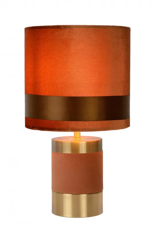 Olcsó Lucide 10500/81/43 asztali kislámpa Extravaganza Frizzle 1x40W E14 - barna, fém, kábelkapcsoló