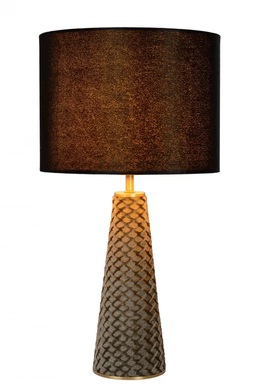 Legnépszerűbb Lucide 10501/81/30 asztali kislámpa Extravaganza Velvet - 1x40W E27 - fekete, fém, kábelkapcsoló