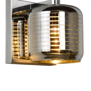 Expressz szállítás Lucide 70284/01/11 fali lámpa Eryn 1x42W G9 - króm, szabályozható
