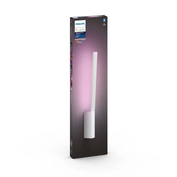 Philips Hue 8719514343443 LED fali lámpa Liane 1x12,2W 740-850lm 2000-6500K - White and Color Ambiance, szabályozható, Bluetooth, fehér Olcsó