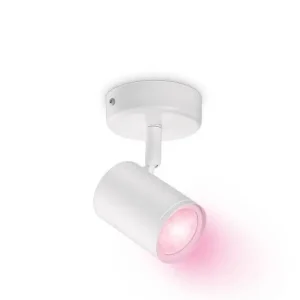 Akció WiZ Colors 8719514551954 LED mennyezeti spotlámpa Imageo 1x5W GU10 350lm 2200-6500K RGB - szabályozható, fehér