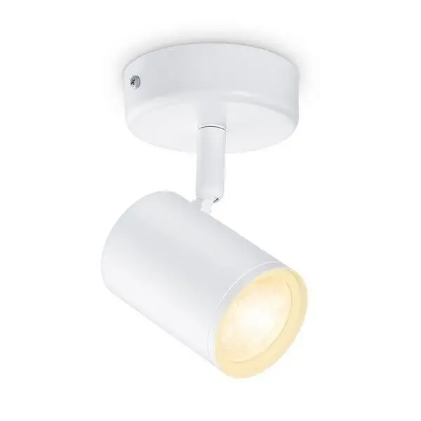 Exkluzív ajánlat WiZ Tunable White 8719514551756 LED mennyezeti spotlámpa Imageo 1x5W GU10 345lm 2700-6500K - szabályozható, fehér