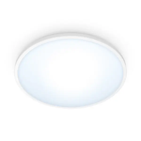 Rendeld meg most WiZ Tunable white 8719514338012 LED mennyezeti lámpa SuperSlim 1x16W 1600lm 2700-6500K - szabályozható, fehér