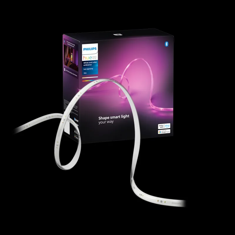 Szuper akció Philips Hue 8720169326750 LED LED szalag Solo Lightstrips LED 10m 20W/1700lm 2000-6500K+RGB