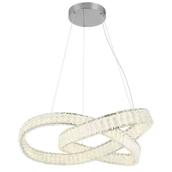Azonnal elérhető Globo 67162-110CCT LED mennyezeti függőlámpa MUCKY 110W integrált LED forrás 9389lm 2700-6500K
