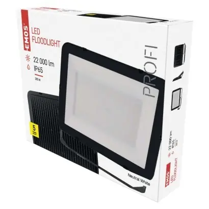 Akciós ár EMOS ZS2672 LED reflektor INOVO 200W integrált LED forrás 22000lm 4000K