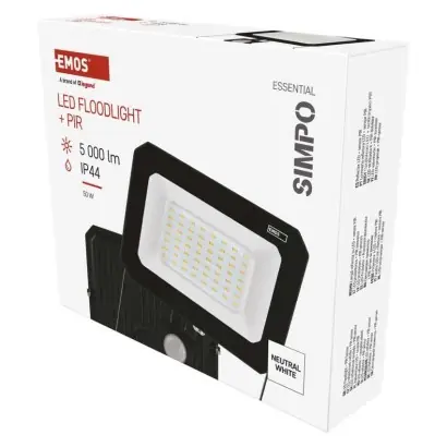 EMOS ZS2343 LED reflektor SIMPO 50W integrált LED forrás 5000lm 4000K Népszerű