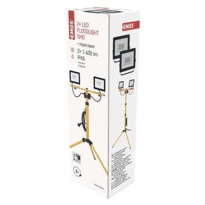 EMOS ZS2221.2 LED reflektor HOBBY SLIM 2x20W integrált LED forrás 2x1600lm 4000K Árengedmény