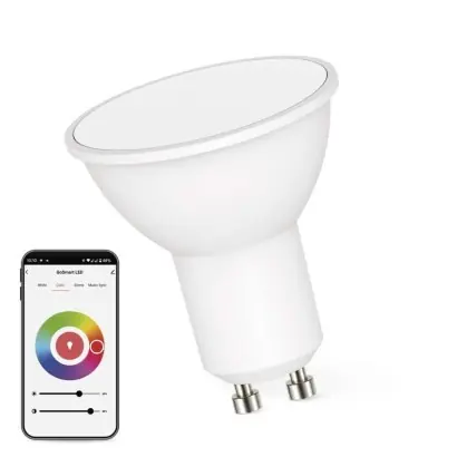 Legnépszerűbb EMOS ZQZ832R LED intelligens izzó GoSmart 4,8W integrált LED forrás 400lm 2700-6500K