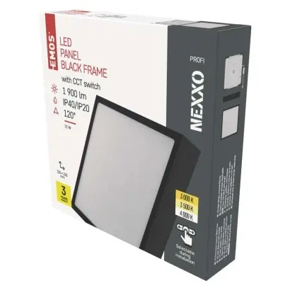 Vedd meg online EMOS ZM6343 LED mennyezeti lámpák NEXXO 21W integrált LED forrás
