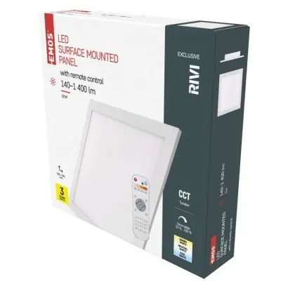 EMOS ZM5171 LED mennyezeti lámpák RIVI 20W integrált LED forrás 1400lm Nézd meg most