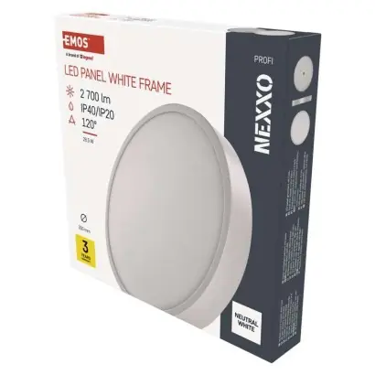 Kihagyhatatlan ajánlat EMOS ZM5155 LED mennyezeti lámpák NEXXO 28,5W integrált LED forrás