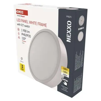 EMOS ZM5143 LED mennyezeti lámpák NEXXO 21W integrált LED forrás Nézd meg most