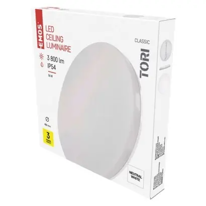 EMOS ZM4325 LED mennyezeti lámpák TORI 36W integrált LED forrás 3800lm 4000K Gyors szállítás