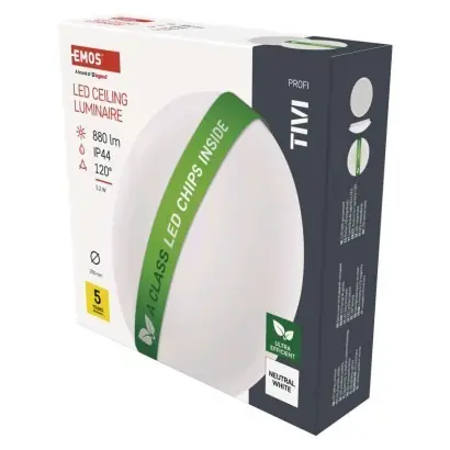 EMOS ZM3405 LED mennyezeti lámpák TIVI 5,2W integrált LED forrás 880lm Vedd meg most