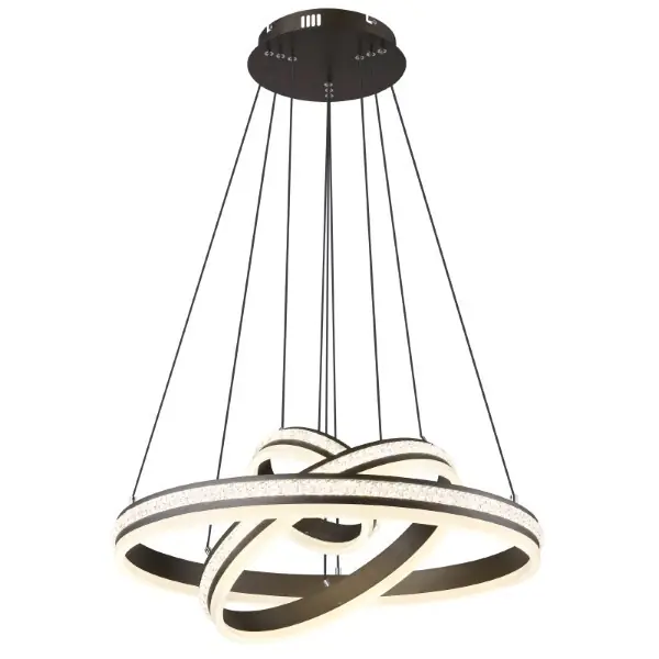 Biztonságos fizetés Globo 67314-70H LED mennyezeti függőlámpa GROUNI 70W integrált LED forrás 3510lm 2700-6000K