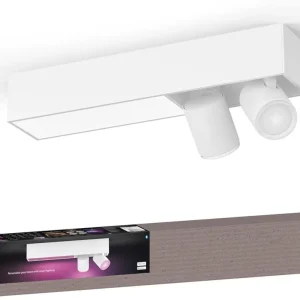 Akció Philips HUE 8720169318373 LED mennyezetre szerelhető lámpa Centris 2x4,2+11W GU10/LED 2000-6500K+RGBK